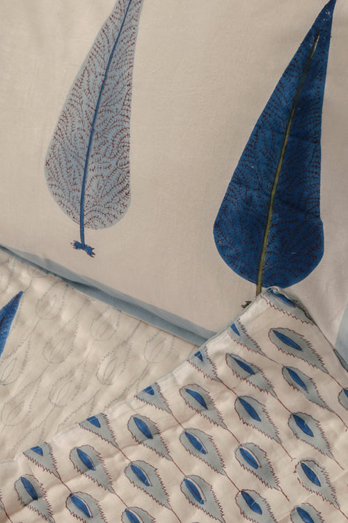 Blue Fern - Bedding Set