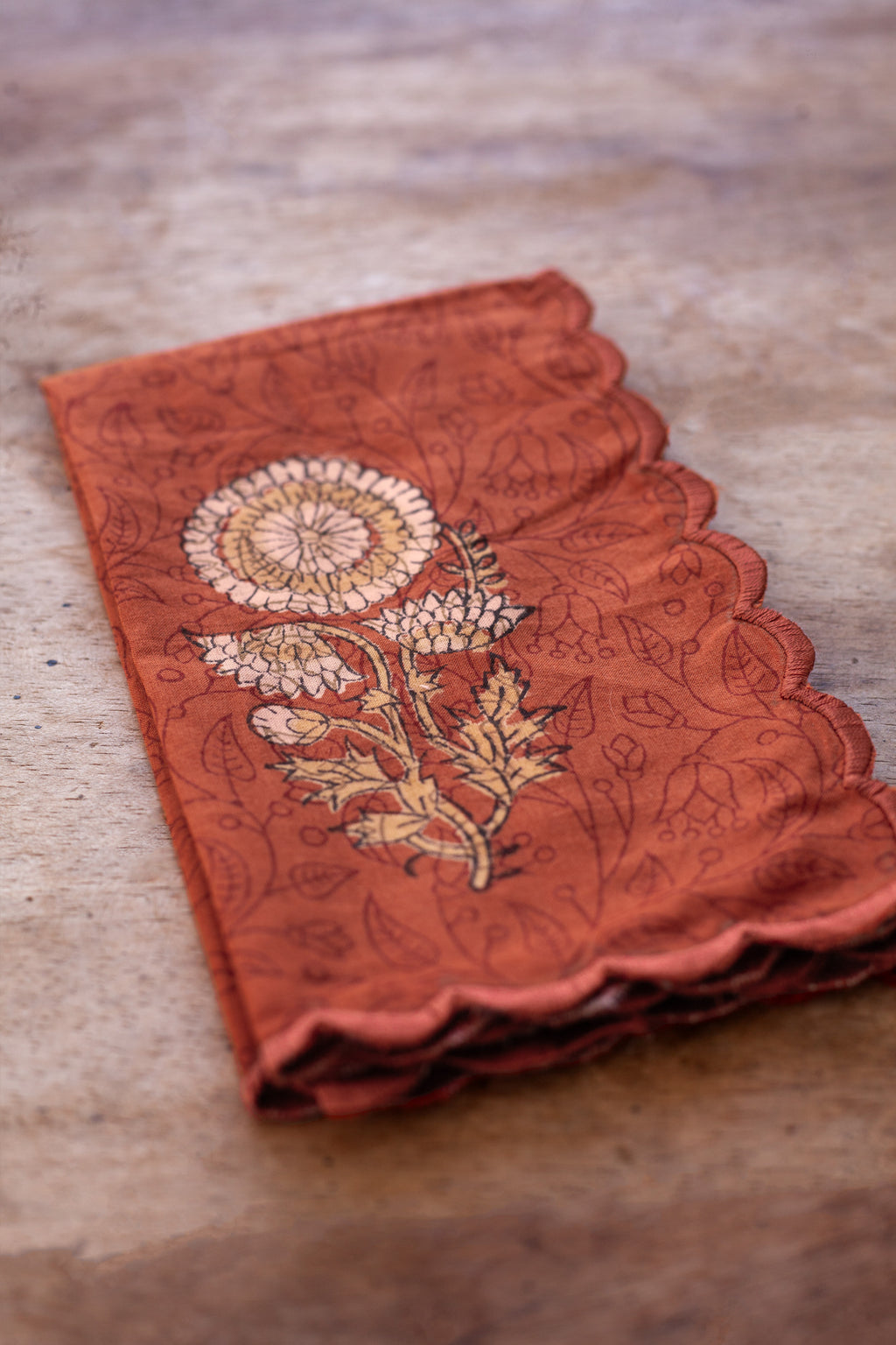 Marigold Bloom Napkins - Set of 4