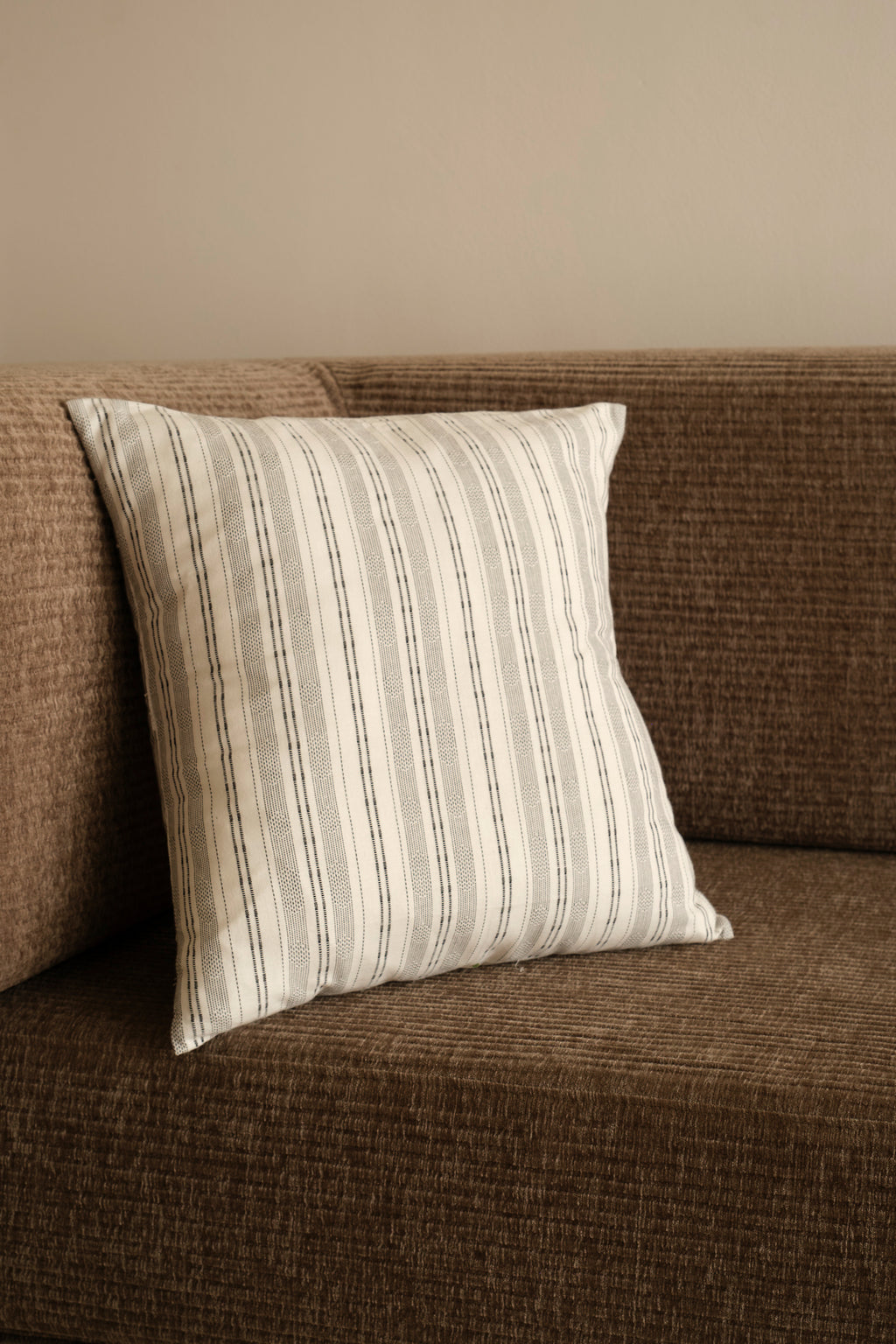 Monochrome Muse Cushion Covers - White - Set of 2